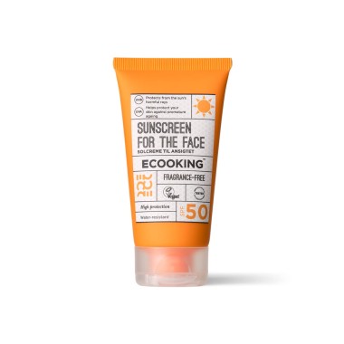 Krem ochronny do twarzy z SPF 50 Ecooking Sunscreen for Face SPF 50