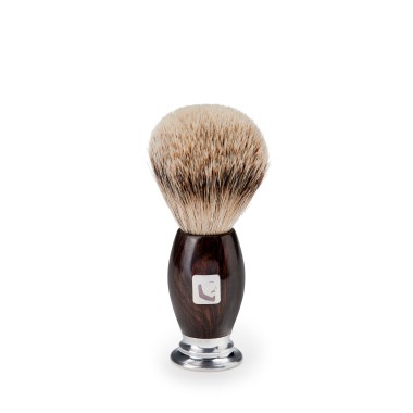 Pędzel do golenia z najwyższej klasy włosia borsuka Super Silvertip - Barberians Copenhagen Shaving Brush Super Silvertip