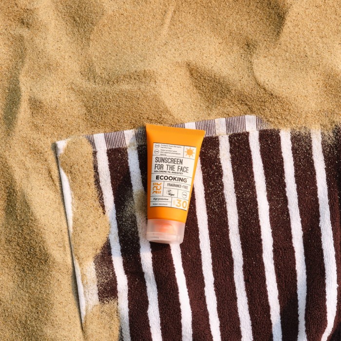 Ecooking lekki krem SPF 30 do twarzy na co dzień i na plażę