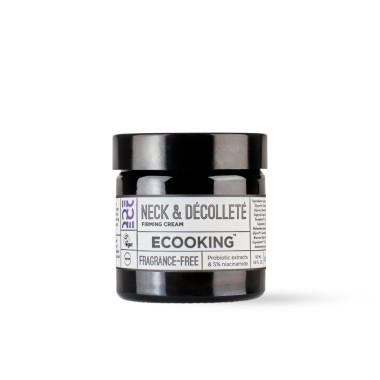 Regenerujący krem na szyję i dekolt z niacynamidem i peptydami - Ecooking  Neck & Décolleté Firming Cream 50ml