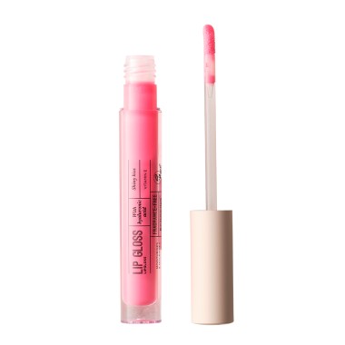 ECOOKING Lip Gloss 07 Pure Pink – nawilżający błyszczyk do ust z kwasem hialuronowym, 3,5 g