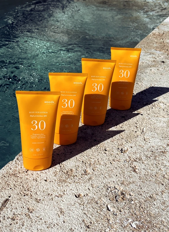 Woods Copenhagen Body Sun Lotion SPF30