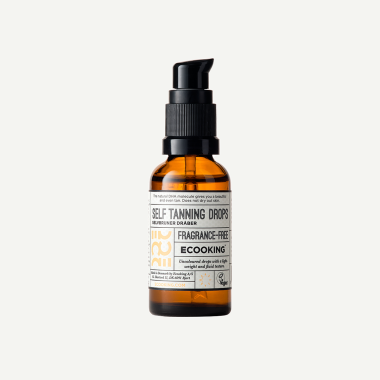 Ecooking Self Tanning Drops – krople samoopalające do twarzy z kwasem hialuronowym 30 ml