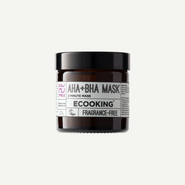 ECOOKING AHA + BHA Mask – intensywnie złuszczająca maska z 26% AHA i 2% BHA na przebarwienia, zaskórniki i nierówną teksturę skóry 50 ml