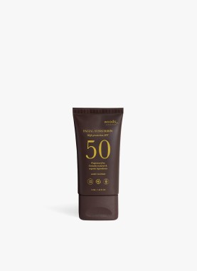 WOODS Copenhagen Facial Sunscreen SPF 50 – lekki krem ochronny do twarzy SPF 50, 50 ml